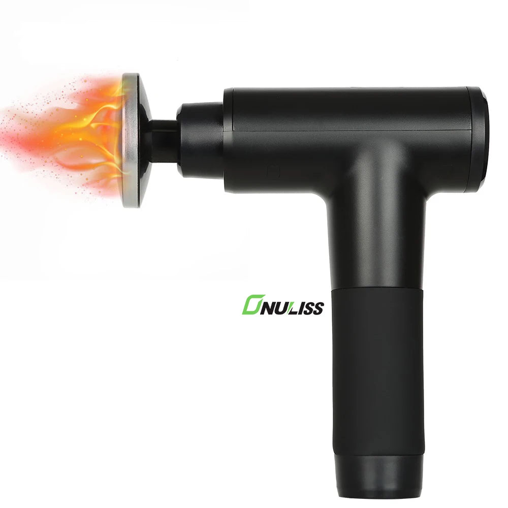 Professional Cold and Heated Massage Gun Hand Held Percussion Vibration Massager Gun
