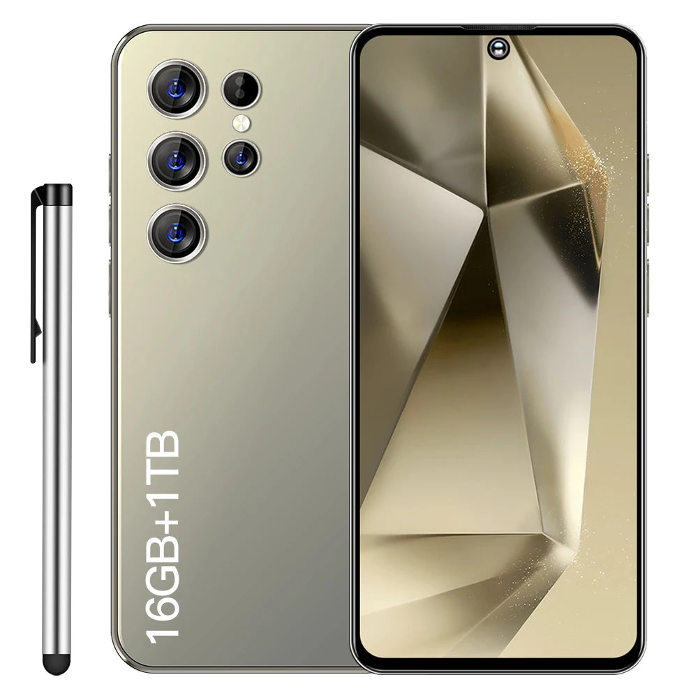 Ready to Ship Newest Hottest Global Edition 5G Telephone Portable 16GB+1TB Unlocked Smartphone S24 Ultra 5G Mobile Phones