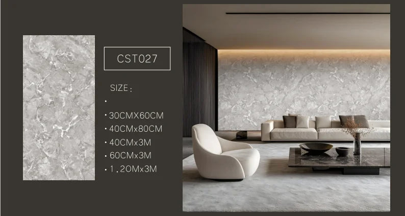 Modern Geometric Waterproof 3D Foam PVC Wall Sticker Roll Self Adhesive Peel Stick Wall Panels for Interior Home Decoration