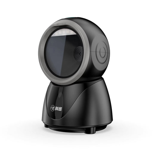 USB Wired Desktop Barcode Scanner 1D/2D Laser QR Code Reader with Cash Register & Hands-Free Scanning for Retail in Stock by PDG ibma
