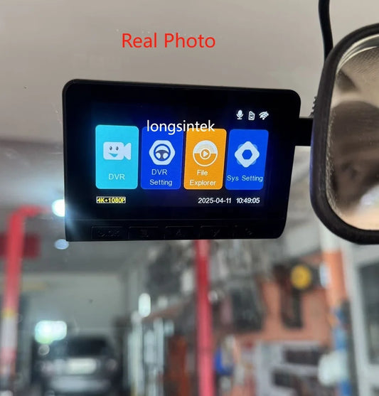 Hotsale Front and Rear Camera Car Dvr Recorder Dash Cam 3 Inch IMX415 Starvis Night Vision Wifi Gps 4K Dual Lens 30Fps Dashcam