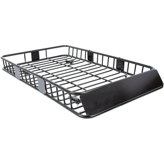 64'' Universal Roof Rack w/Extension Cargo SUV Top Luggage Carrier Basket Holder