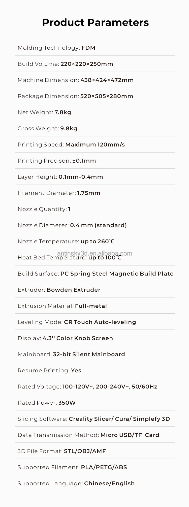 Creality Ender-3 V2 NEO 3D Printing Machine 3d Printer Upgrade From Ender3 V2 Impresora 3d