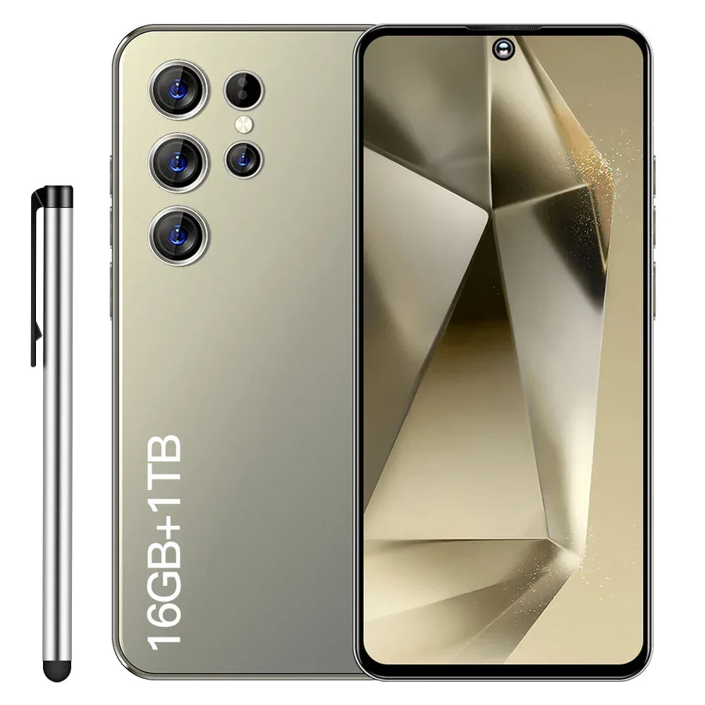 Cheap Price S24 Ultra Android 13 Smartphone OEM 7 Inch 16+512GB Telephone 5g Android Mobile Phone