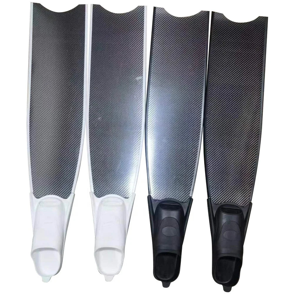 Carbon Fiber Custom Handcrafted Freediving Spearfishing Sea Fins Blades