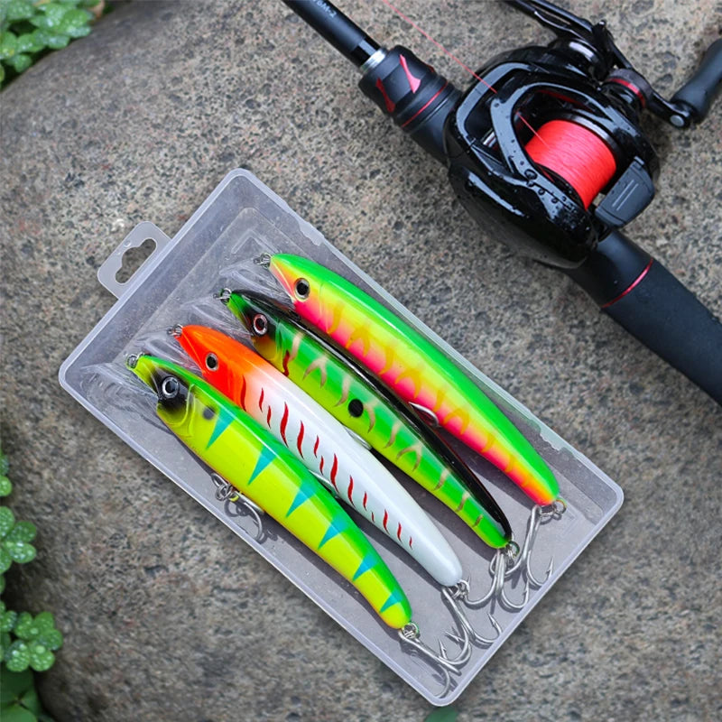 180mm 33g Hard High Quality Swim Bait Sinking Spanish Mackerel Minnow Fishing Lure