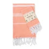 Wholesale Turkish Jacquard Cotton Rectangle Kitchen Towel Quick-Dry Embroidered Tassel Design Floral Pattern Home Bath Use