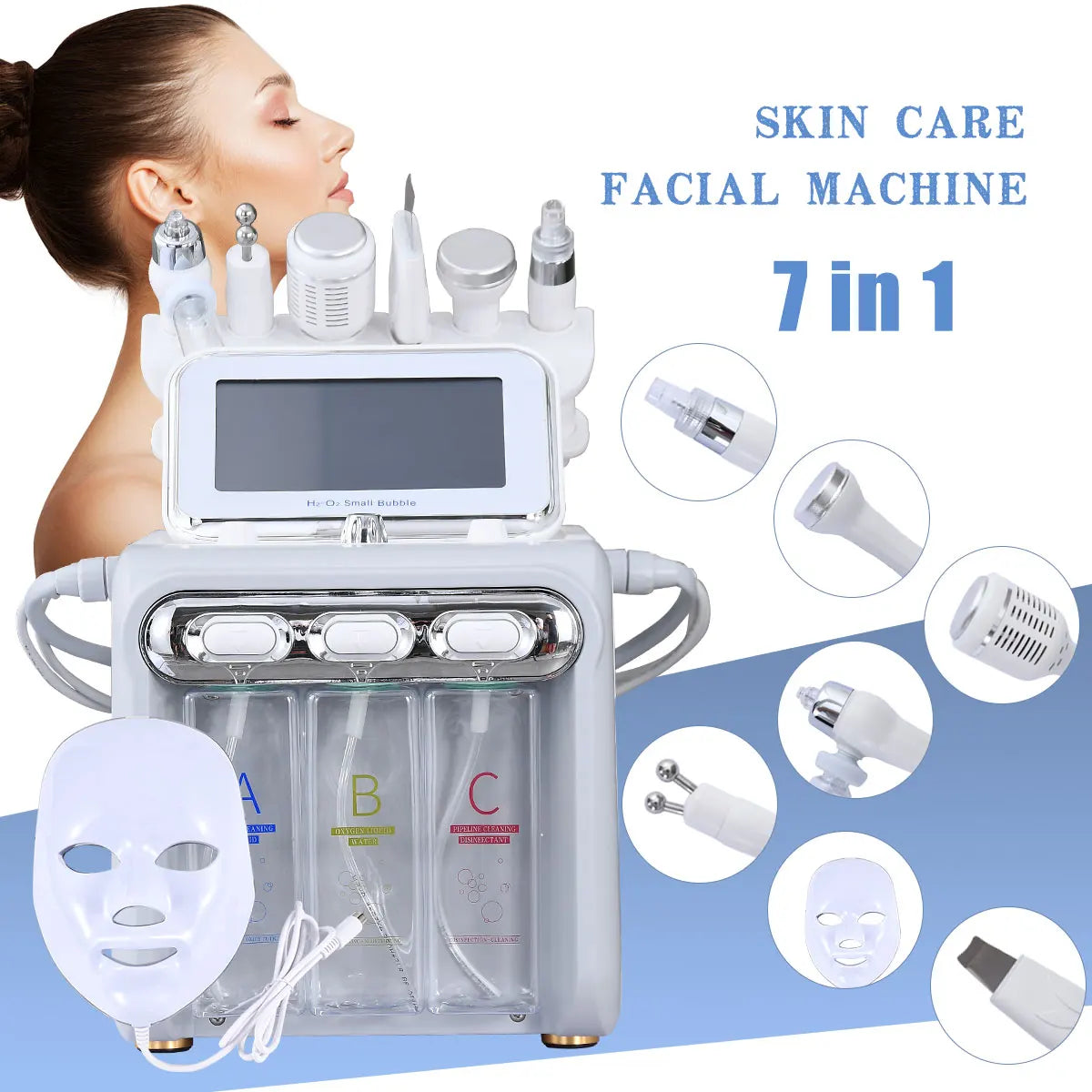 Salon Beauty Equipment Skin Hydra Skin Facial Dermabrasion Hydrofacial H2o2 Deep Clean Hydrodermabrasion Machine