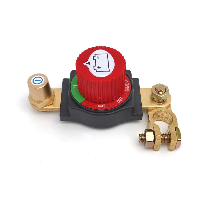 New Detachable Knob Power-Off Switch with Adjustable Angle 12V24V Car and Truck Anti-Leakage Power Supply Main Switch