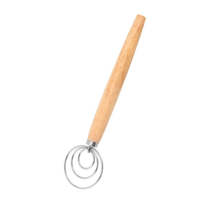Factory supply in stock noodle stick flour mixer 430 stainless steel coil egg beater dough mixer