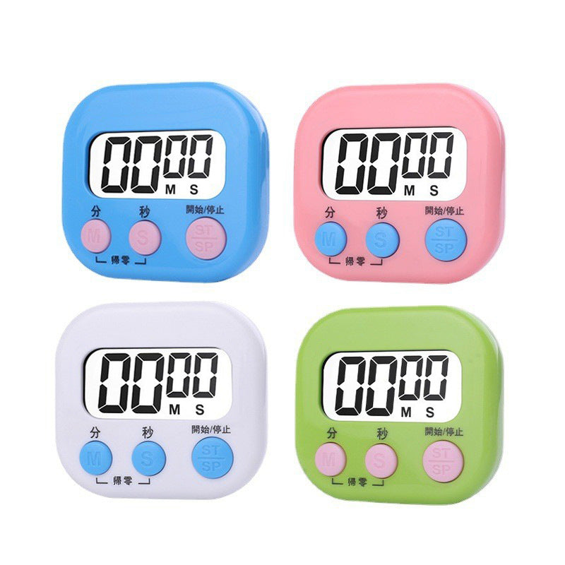 Countdown Timer Milk Tea Shop Kitchen Timer Timer Stopwatch Students Loud Timing Alarm Clock Electronic Reminker