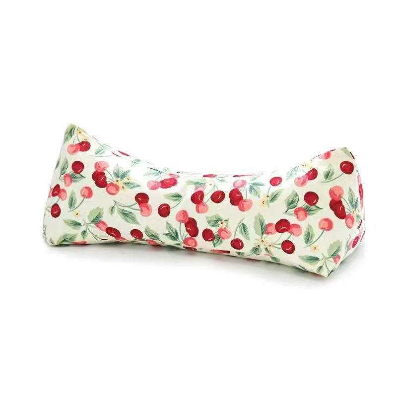 Buckwheat Pillow Cervical Spine Pillow Adult Home Office Lumbar Support to Help Sleep Hard Triangle Pillow Single Cervical Spine Buckwheat Pillow