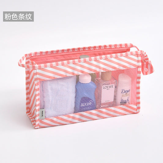 Toiletries Bag, Cosmetic Bag, Simple Men's Travel Carry-On Organizer, Female Dormitory Large-Capacity Waterproof Bag by PDG ibma