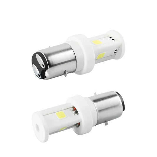 Tcyato Cross-Border Motorcycle Led Headlight High Brightness High and Low Beam Cob Led Headlight Ceramic Lamp Double Claw S2 Electric by PDG ibma