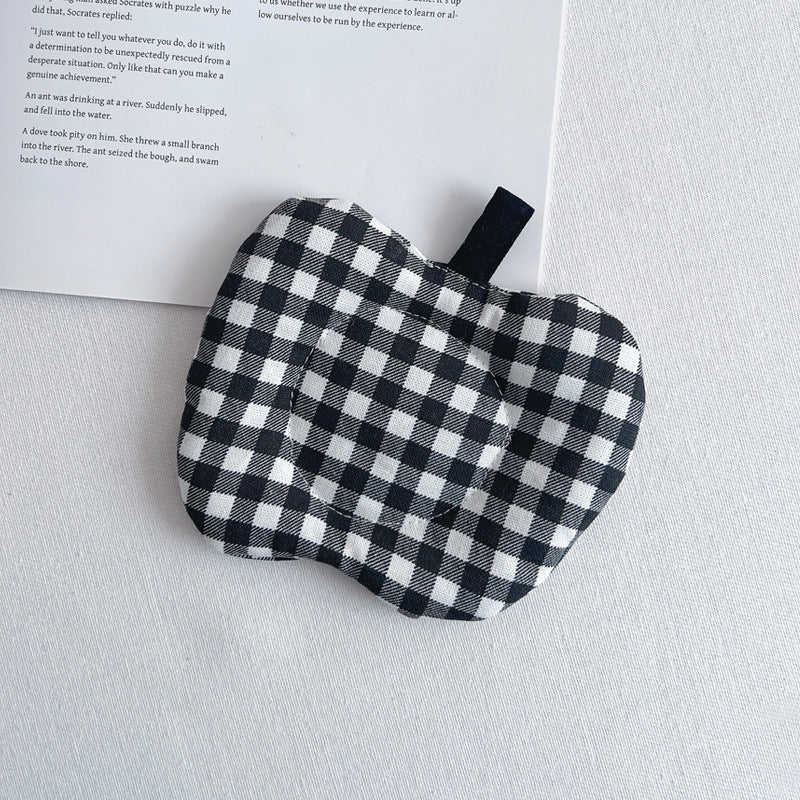 Meizuo Elements Korean-Style Ins-Style Apple Quilted Coasters Fabric Tea Coasters Cute Anti-Scalding Mats Factory Direct Sale