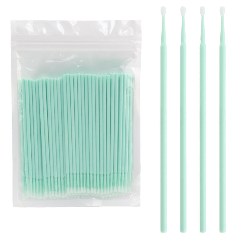 Wholesale New Macaron Color Removal Cotton Swab Grafting Eyelash Cleaning Cotton Stick Eyelash Multifunctional Nano Micro Coater