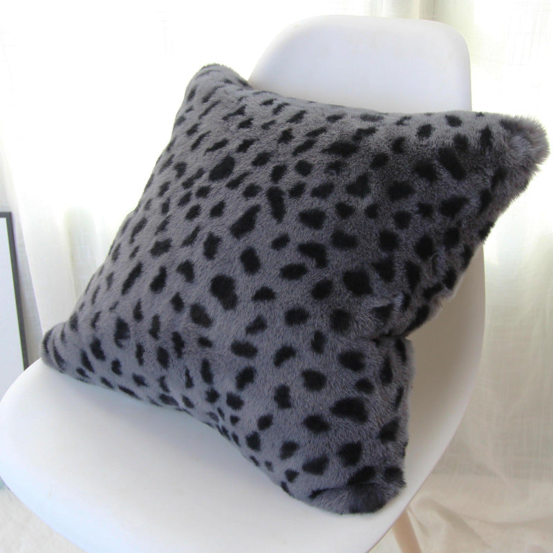 2023 new modern living room polyester spot pattern sofa office pillow case