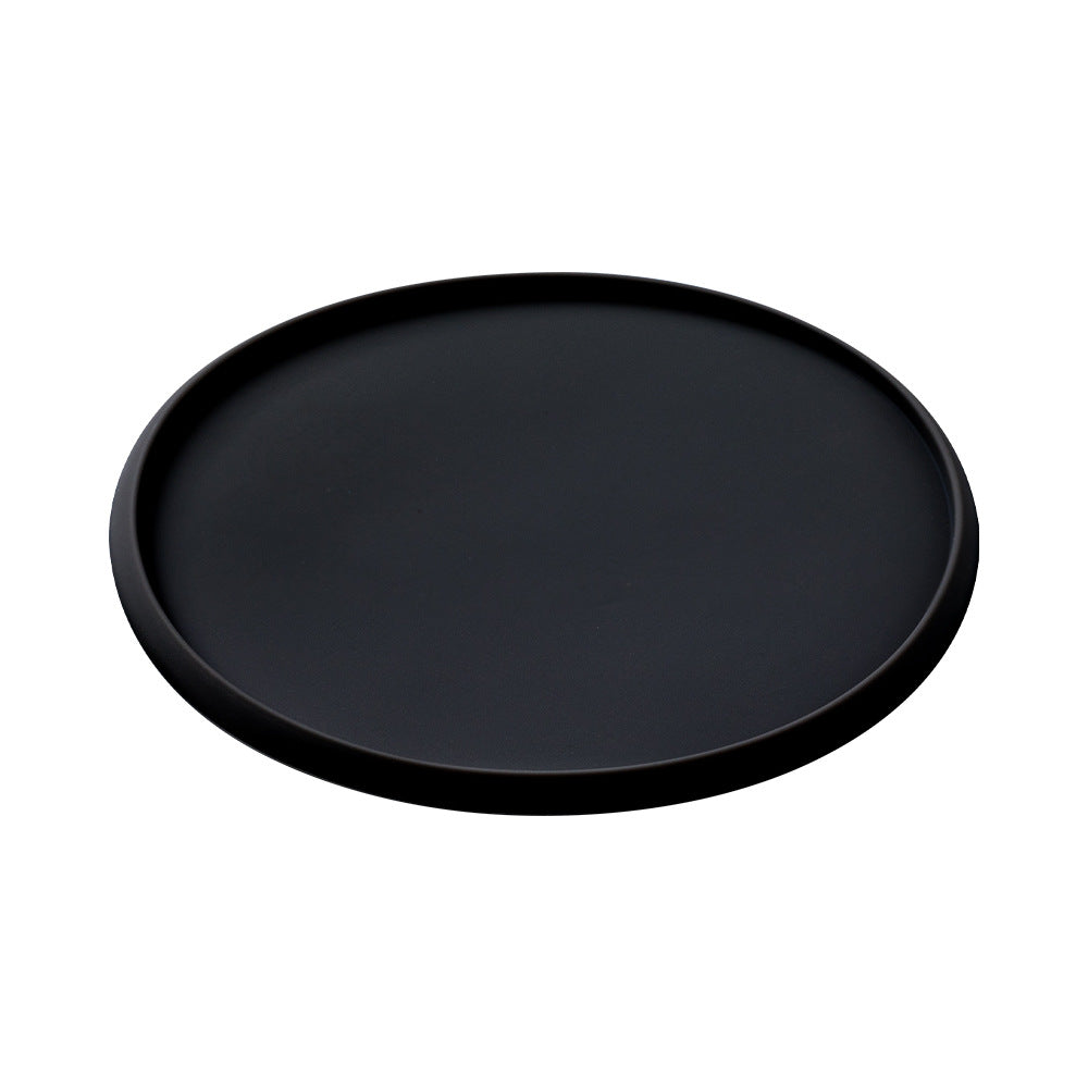 Wholesale Round 10cm Silicone Coaster Set with Cup Holder for Storing Food-Grade Tea Cups