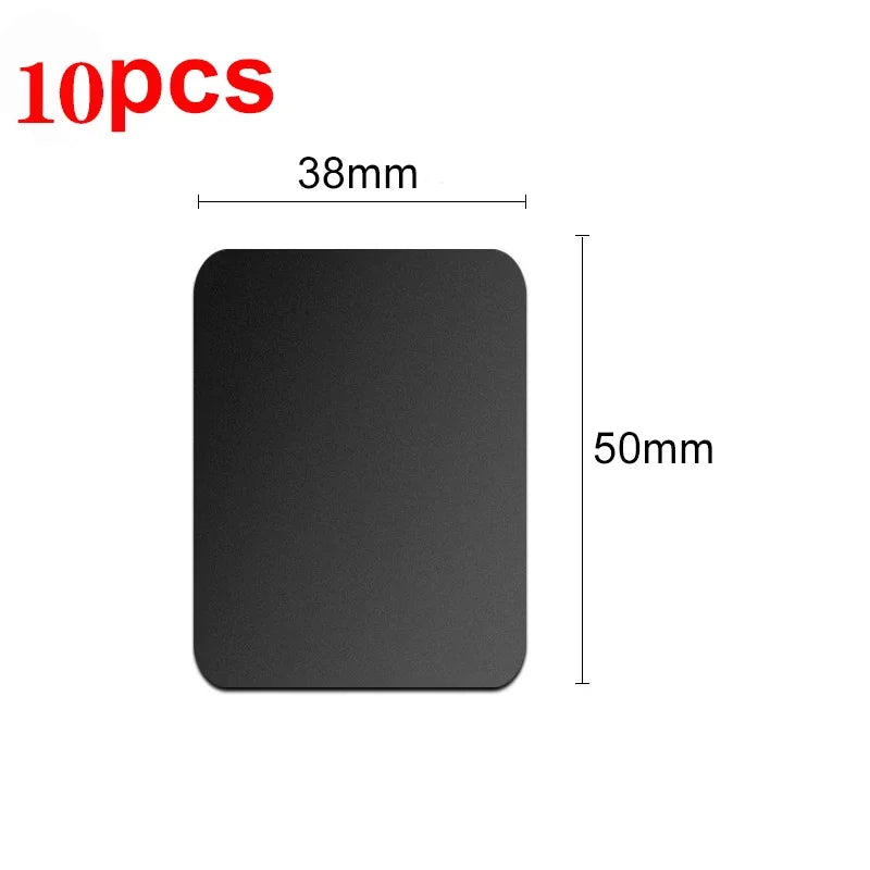 5/10Pcs Metal Plate For Magnetic Car Phone Holder Universal Iron Sheet Sticker Stand Strong Adhesive Magnet phone Holder Mount