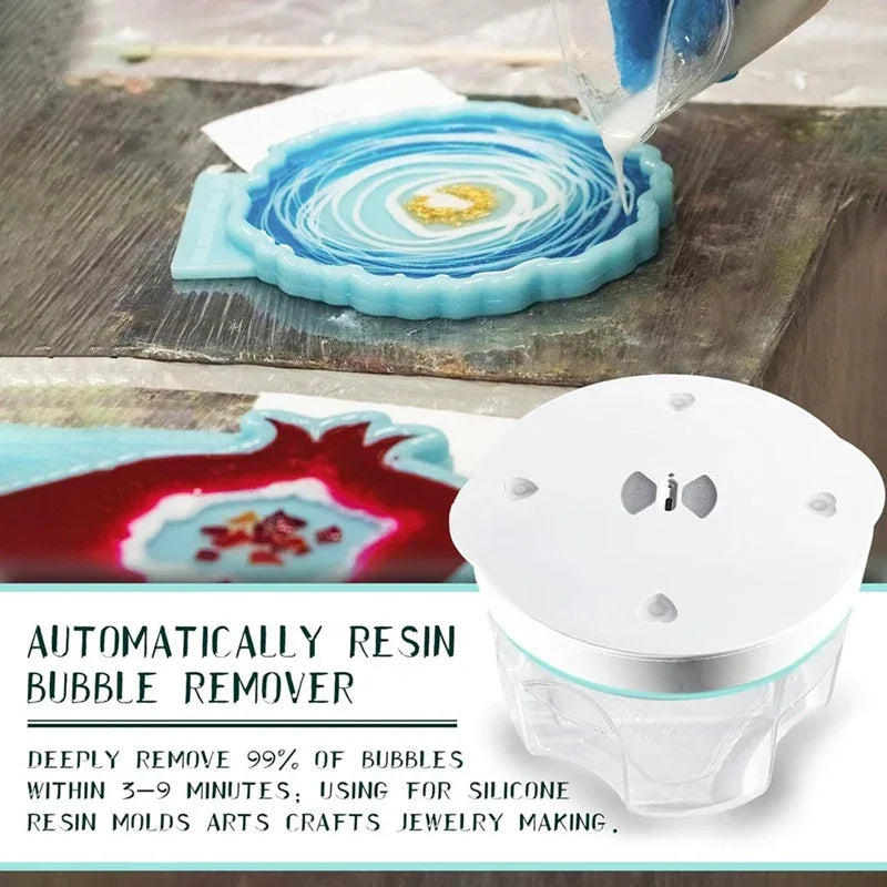Resin Bubble Remover Resin Bubble Remover,2L 0.999 Bubble Removal in 5Min,Vacuum Degassing for Epoxy