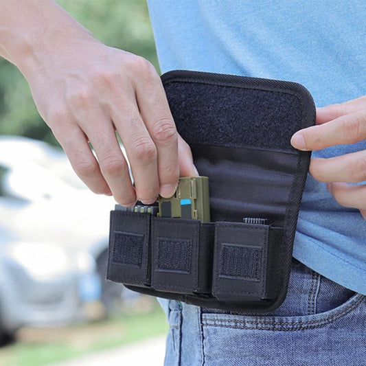 Camera Battery for Case with Card Holder for lp-e6/ en-el15/ np-fw50/ np-f550/ AA Battery and Memory Card