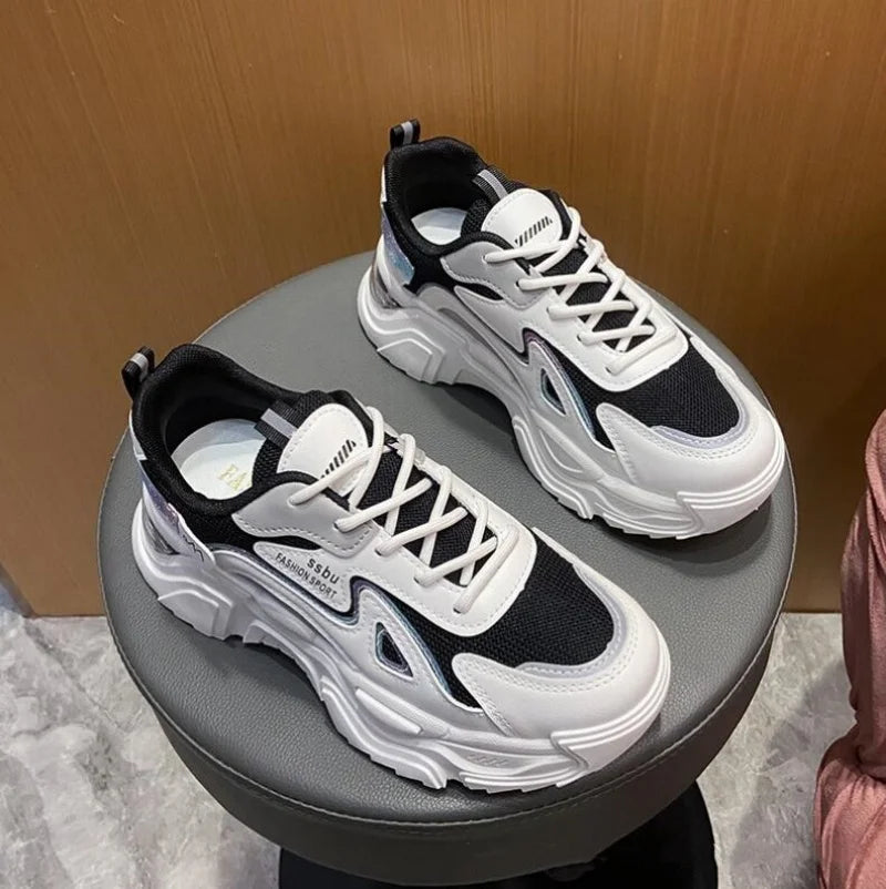 Spring/Autumn Women Running Shoes Breathable Casual Shoes Outdoor Light Weight Sports Shoes Casual Walking Sneakers