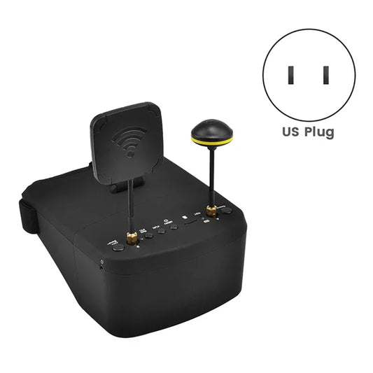 Y43A-LS-800D FPV Goggles 5.8G 40CH 5Inch 854X480 DVR Recording/Storage Dual Antennas 2000Mah For RC Racing Drone