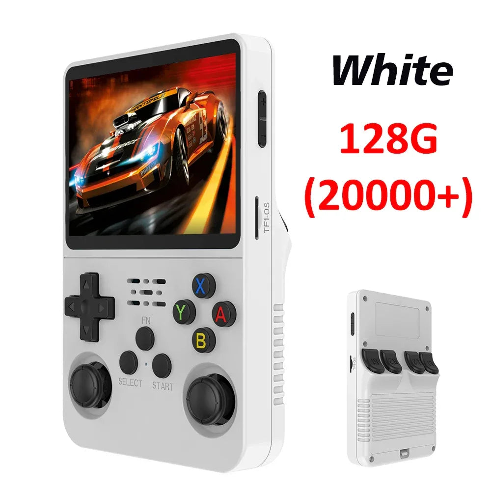 R36S Retro Handheld Video Game Console Linux System 3.5 Inch IPS Screen R35s Pro Portable Pocket Video Player Games 64G/128G