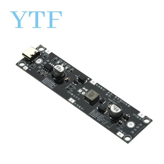 5V 9V 12V Type-C 18650 Lithium Battery Boost Step Up Module UPS Uninterruptible Power Supply Charge Discharge Same Time 1A