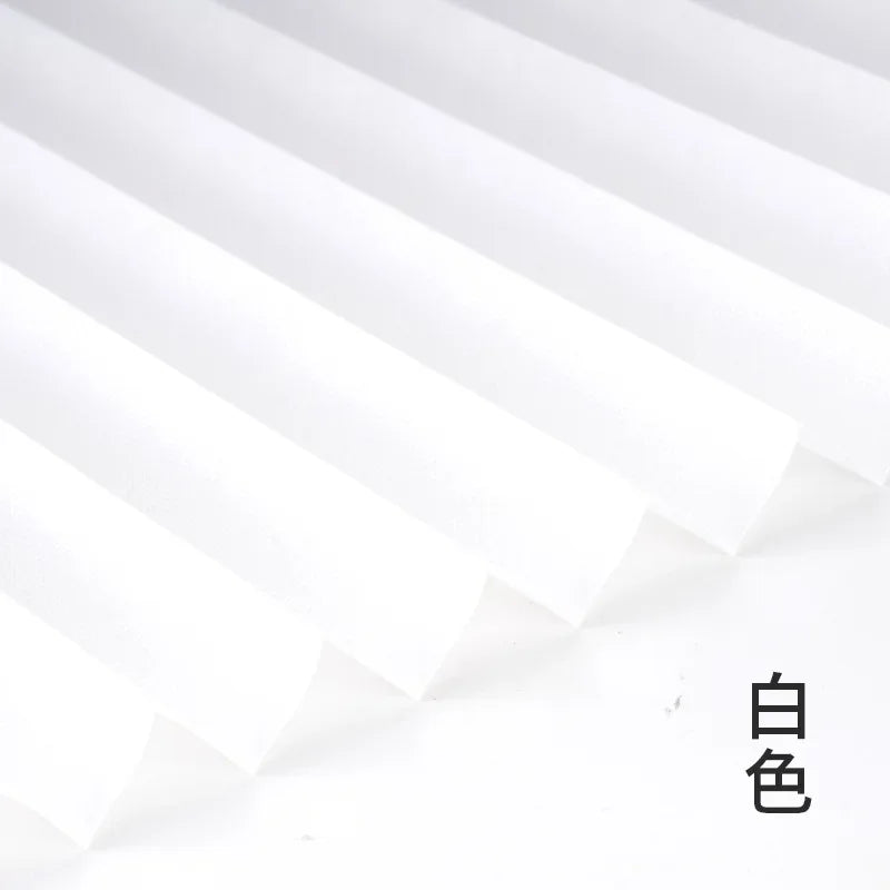 1 PC Easy Installation Window Shades Non-woven Fabric Pleated Zebra Blinds Roller Room Blackout Curtain For Living Room Balcony