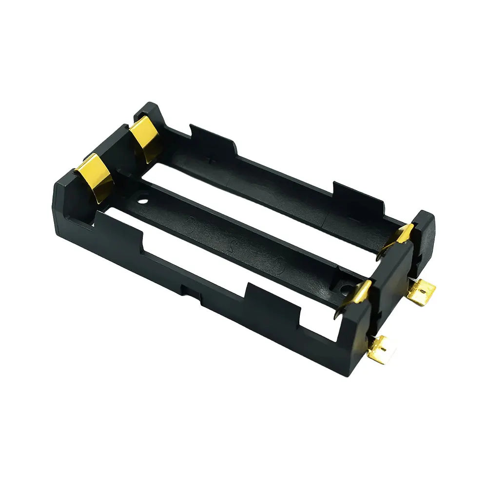 18650 SMT Battery Holder 18650 SMD Battery Box With Bronze Pins Rechargeable Battery Storage Box Case Holder Power Bank 3.7V