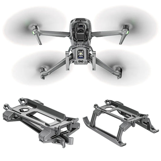 Landing Gear Foldable Extended Leg Protector Heighten Quick Release Extender Legs Feet Landing Legs Stand for DJI Air 3S/Air 3
