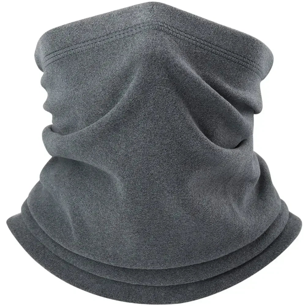 Winter Fleece Thermal Neck Warmer Gaiter Bandana Face Mask Ear Cover Tube Scarf Skiing Snowboard Neckerchief Headband Women Men