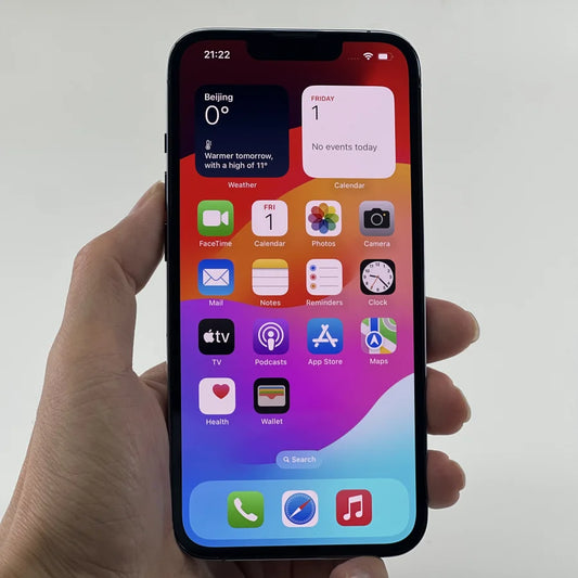 Unlocked iPhone 13 Pro 128GB/256GB ROM Smartphone A15 Face ID 6.1" OLED Screen 12MP Camera iphone 13pro
