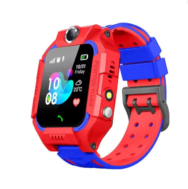 Q19B Children Kids Smart Watch SOS Phone Call Location Tracker Anti-Lost Camera Touch Screen Waterproof Student Wristwatch