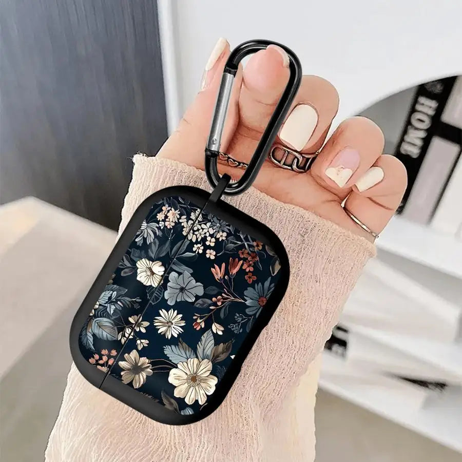 Cartoon Flower Butterfly Print Case For Airpods Pro2 1 Pro Pro3 4 2 3 Earphone Cases Cover