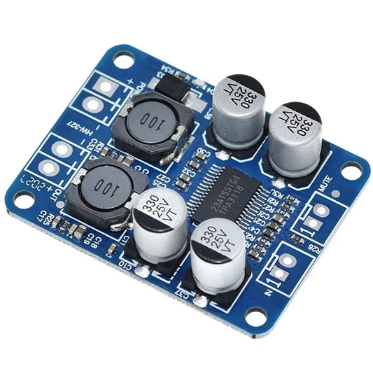 XH-M313 TPA3118 60W DC8-24V Mono Digital Audio Power Amplifier Board Amp Module Car Audio Amplifiers Operational Amplifier Chips