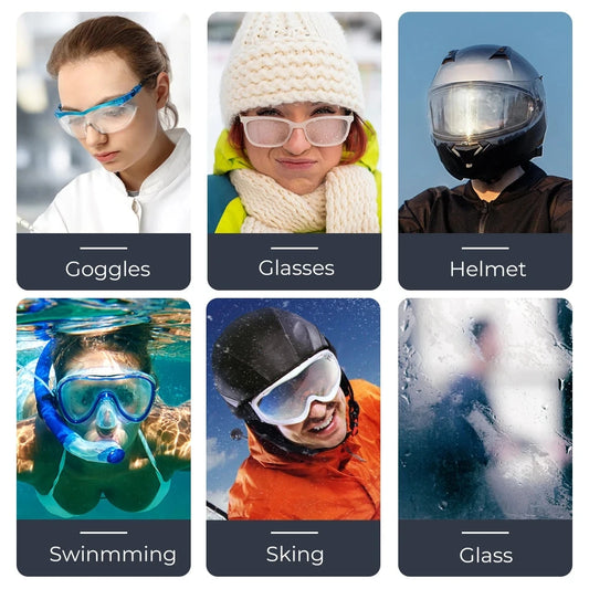 K&F Concept 50 120 PCS Cleaning Wipes Individually Wrapped Anti Fog Wipe Suitable Camera Lenses Eyeglasses Tablets Mobile Screen