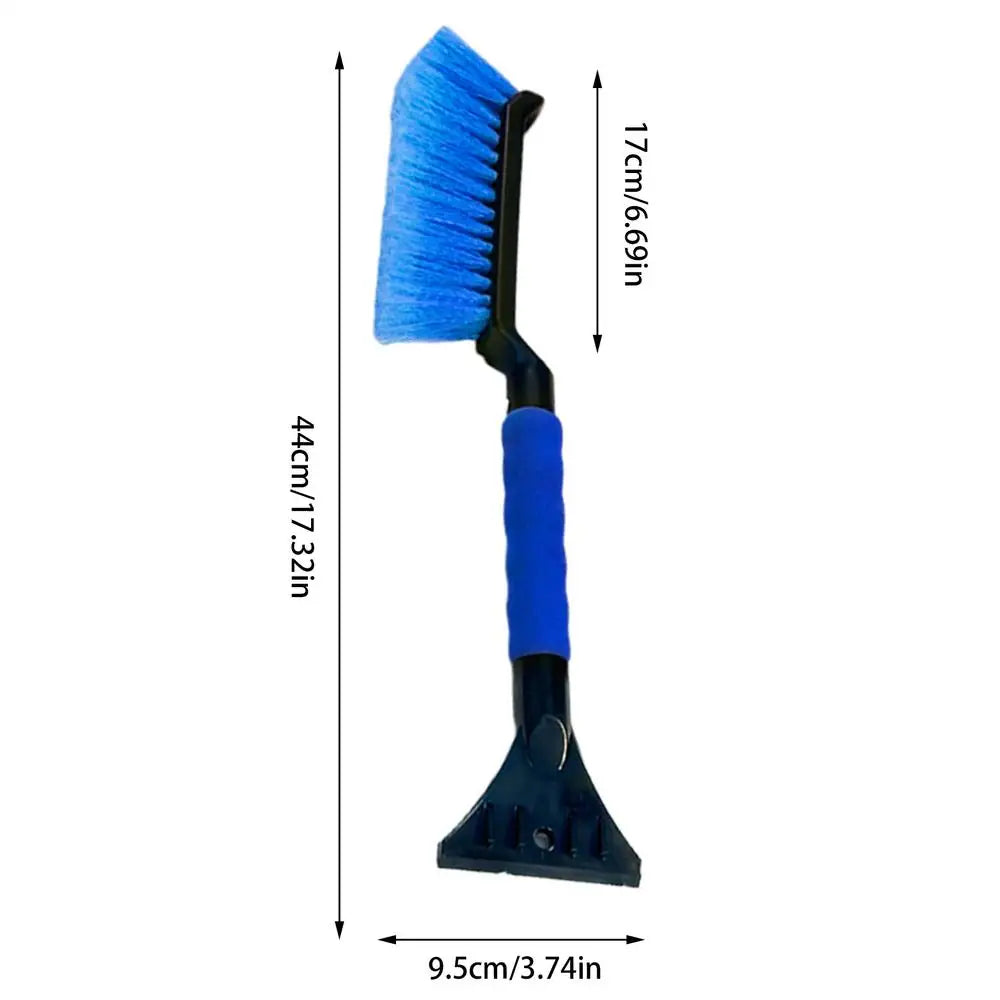 Ice Scrapers for Car Windshield 2 in 1 Snow Scraper and Brush Ergonomic Foam Grip Snow Cleaner for Car Window Ice Scraper