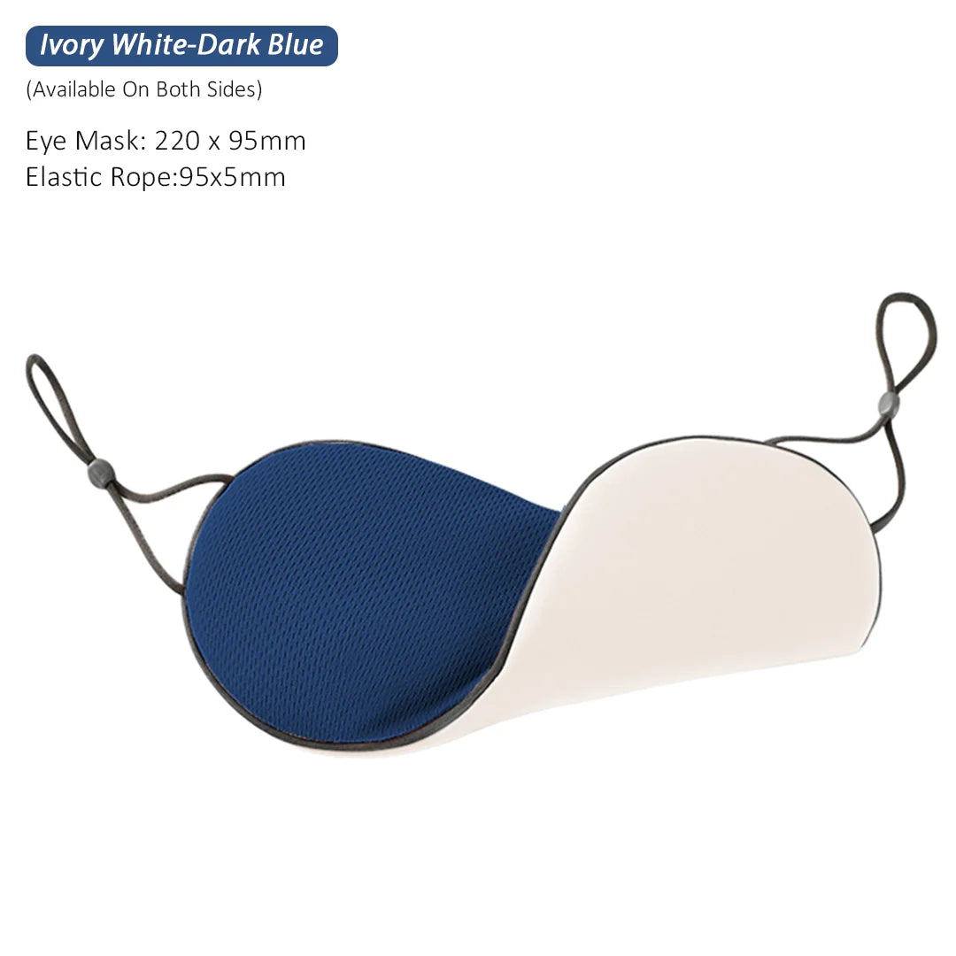 Jordan&Judy Sleeping Eyes Mask Warm and Cool Double-sided Available with Adjustable Strap Blocks Light Reduces Puffy Eyes Gifts