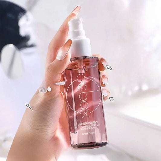 100ml Hair Care Essential Oil, Dry Hair, Long-Lasting Fragrance and Smooth Essential Oil, for Girlfriends and Mothers on Holiday by PDG ibma