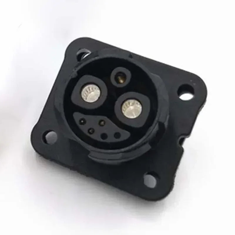 60A 2+1+5 Lithium Battery Waterproof Connector IP67 M25 E-bike Electric Motorcycle Charging Power Plug Socket CE UL Certified