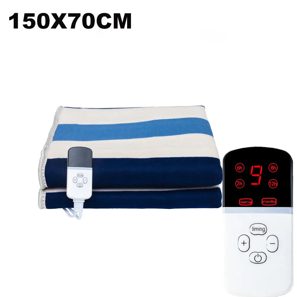 Smart Timer Switch Thicker Electric Blanket Heated Blanket Electric Blanket Double Single Manta Electric Mat Body Warmer Heater