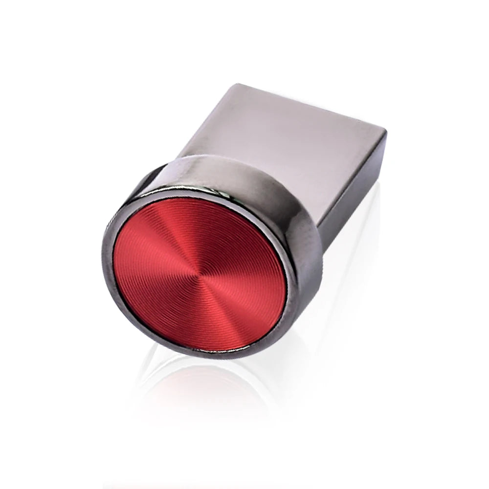 Waterproof USB Stick Fashion TYPE-C Mini Metal button USB Flash Drive Mobile storage disk 64GB Pen drive personal memory stick