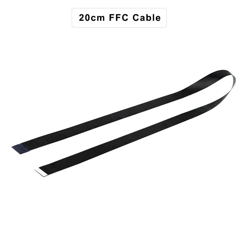 HDMI-Compatible Connector Flex Flat Cable for Raspberry Pi 4 Micro Mini HDMI-Compatible 20pin FFC 10 20 50cmRibbon FPV Orange Pi
