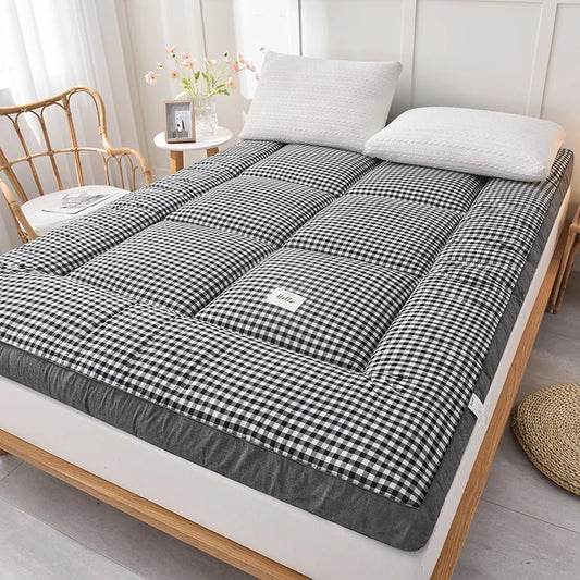 NewestFoldable Lightweight Portable Sleeping Pad/Tatami Mat Japanese Futon Mattress Soft Fabric,Easy Storage & Travel Mattress