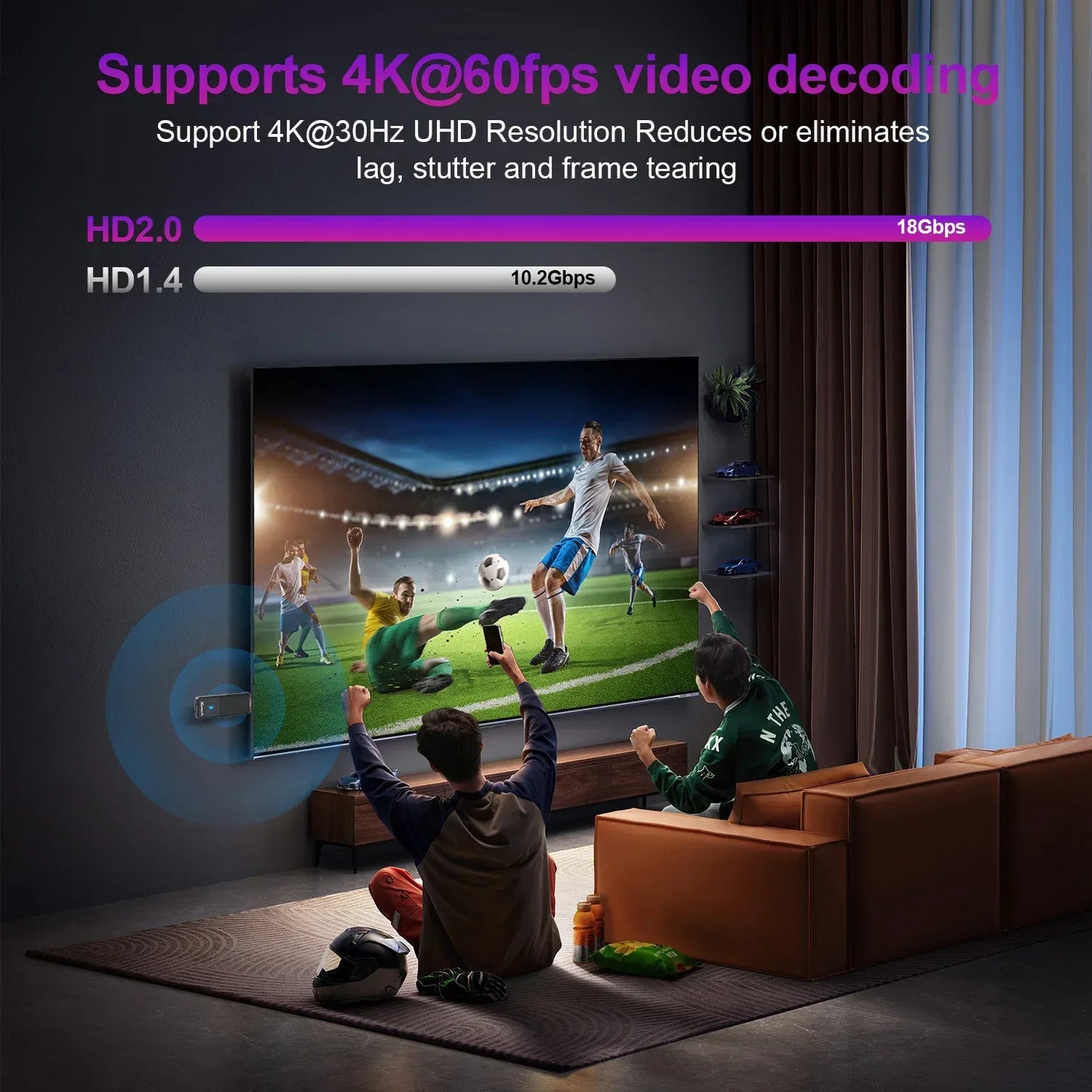 Smart TV Stick Android14.0 X88 PRO RK3518 4K Wifi6 Quad Core Voice Remote Media Player Mini Android TV Stick 2GB 16GB