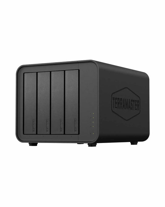 TERRAMASTER F4-424 Pro NAS Storage – 4Bay Core i3 8-Core 8-Thread CPU, 32GB DDR5 RAM, Network Attached Storage (Diskless) by PDG ibma
