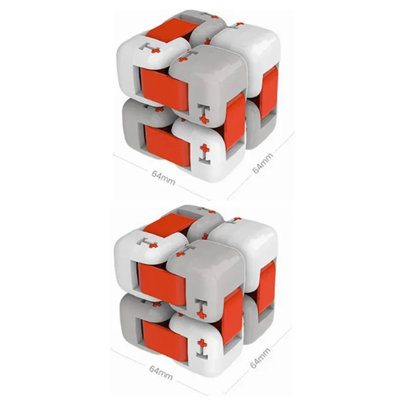 Original Xiaomi Smart Spinner Finger Cubes plus plus plus Big Bricks Toys Fidget Magic Cubes Infinity Toys Anti Stress Anxiety
