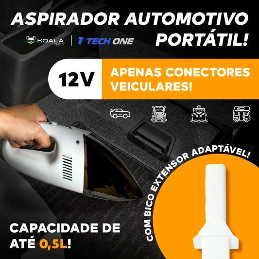 Portable Vacuum Cleaner Automotive Hand Powder Cleaning 12V 60W Vacuum Cleaner